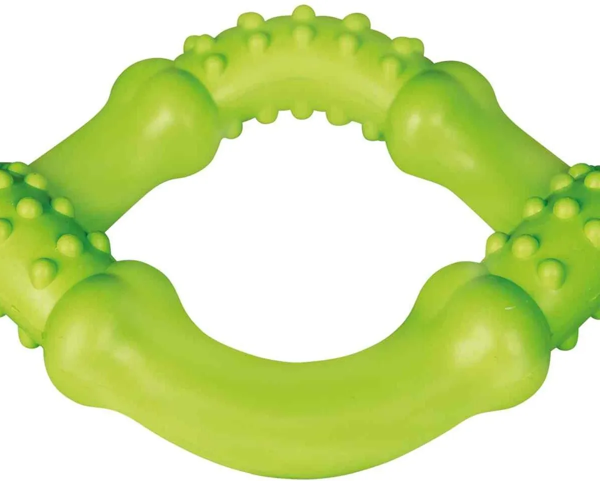 Plovoucí vlnitý kruh, tvrdá guma 15cm TRIXIE