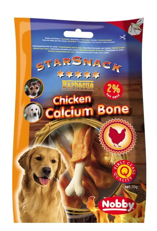 Nobby StarSnack Chicken Calcium Bone kalciová kost s kuřetem