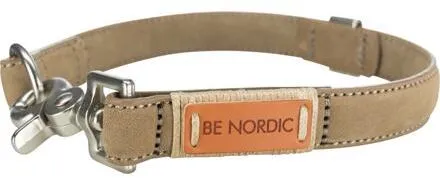 BE NORDIC kožený obojek