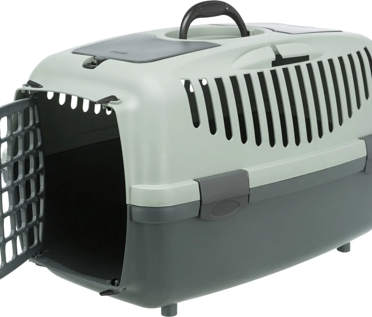 Be Eco Capri 1 transportní box, XS: 32 x 31 x 48cm, antracit/šedo-zelená (max. 6kg)