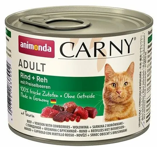 ANIMONDA konzerva CARNY Adult