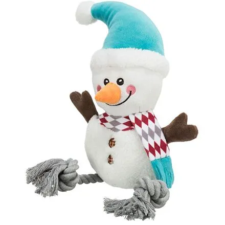 Xmas SNOWMAN, plyšový sněhulák