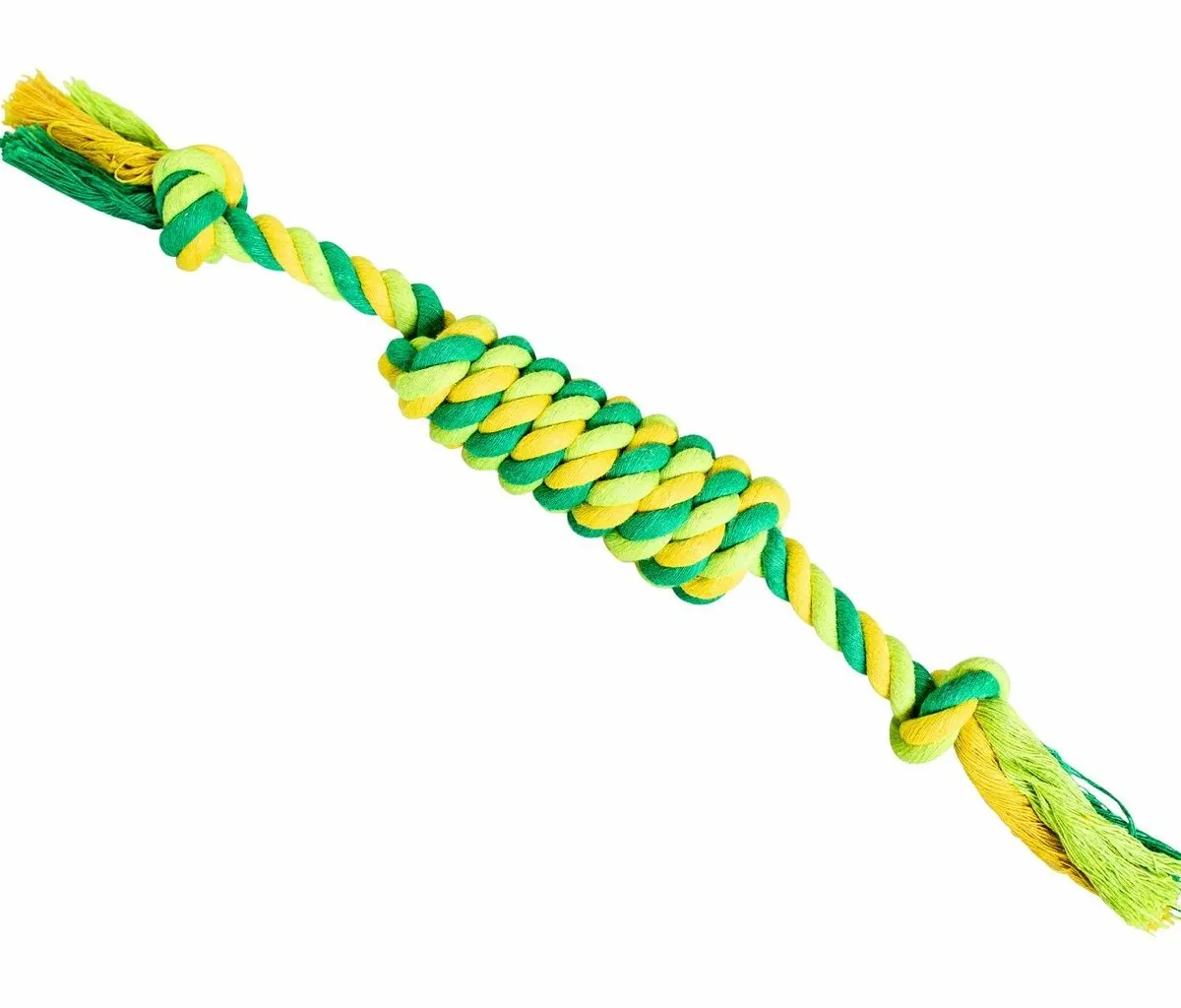 Uzel válec HipHop bavlněný se 2  knoty 38 cm / 100 g limetková, zelená