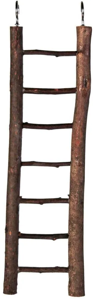 Natural Living dřevěný žebřík přírodní dřevo 5 příček