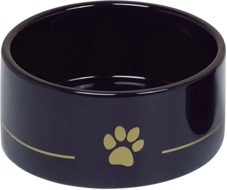 Nobby keramická miska GOLDEN PAW černá 15