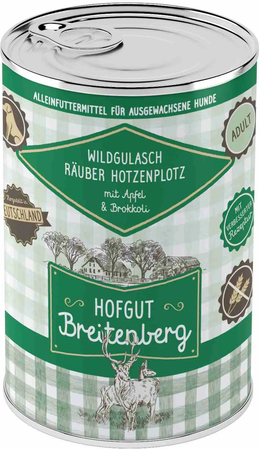 Hofgut Dog Adult konzerva zvěřina, zelenina a bylinky