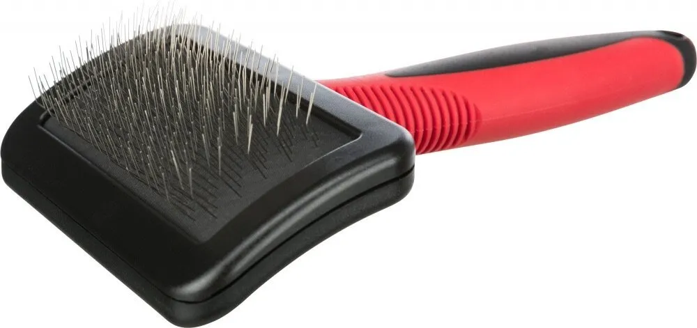 Jemný kartáč, tenké drátěné štětiny, plastová rukojeť, 7