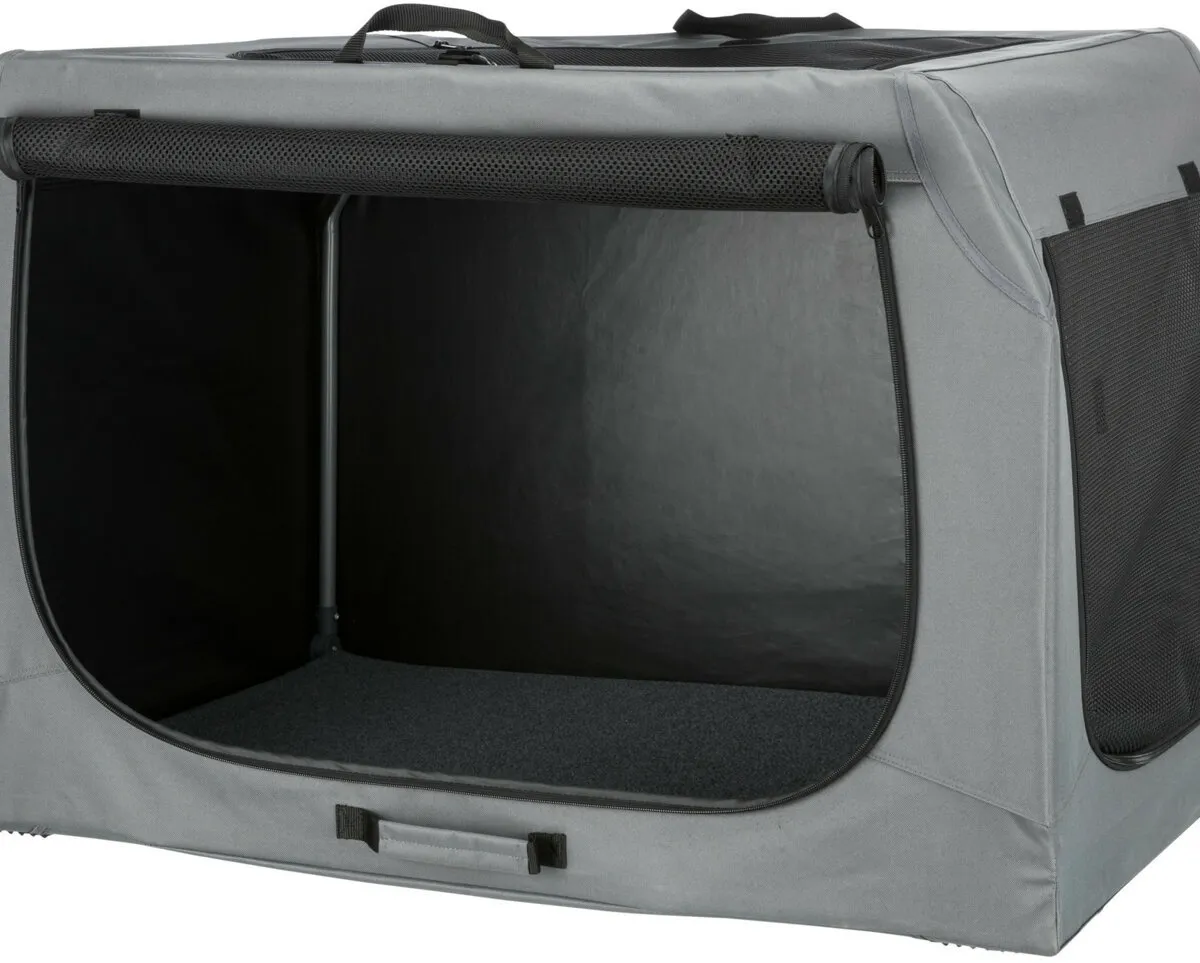 Skládací cestovní box EASY, XS-S: 50 x 33 x 36cm, šedý