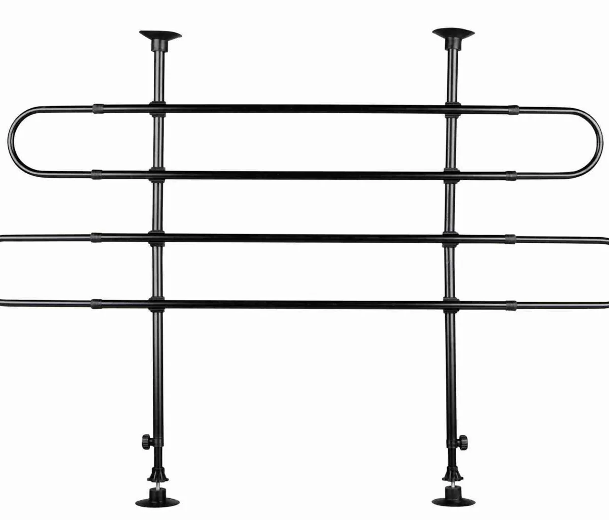 Mříž do náklad. prostoru auta 2díly šíř.85-140cm, v