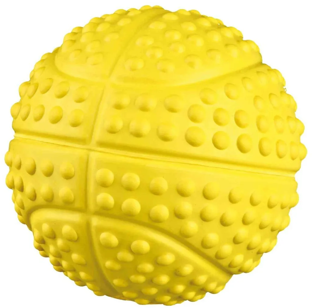 Sportovní míč z tvrdé gumy se zvukem