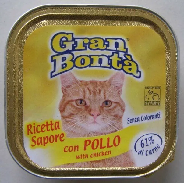 GRAN BONTA paštika s m masem pro kočky