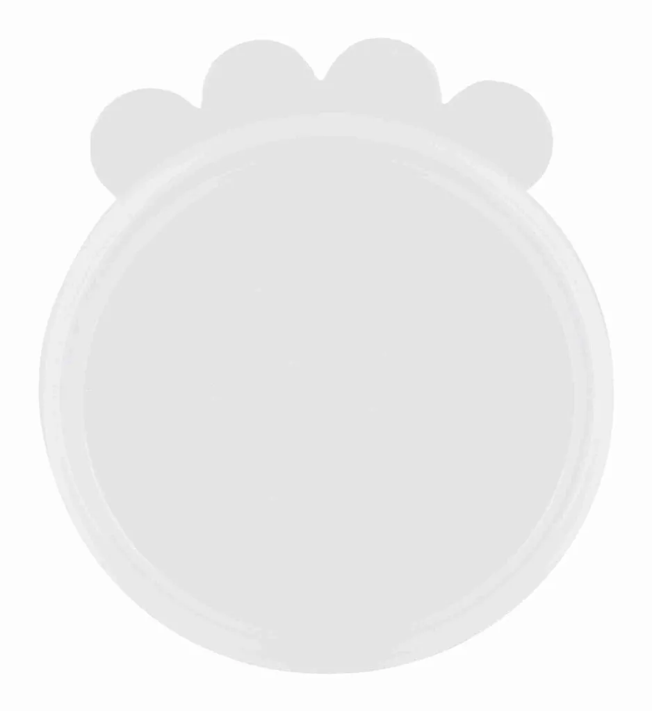 Víčko na konzervy, silikonové / transparentní