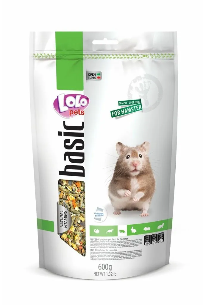 LOLO BASIC kompletní krmivo pro křečky