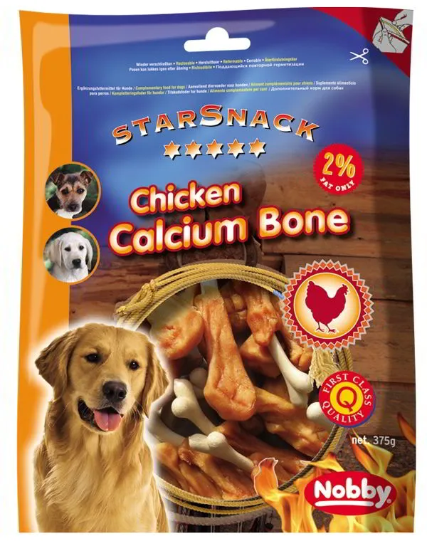 Nobby StarSnack Chicken Calcium Bone kalciová kost s kuřetem