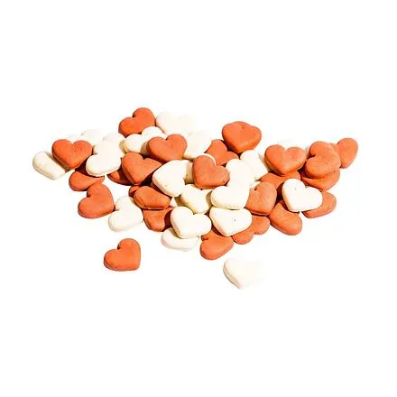 MINI HEARTS MIX STRAWBERRY jahodová srdíčka