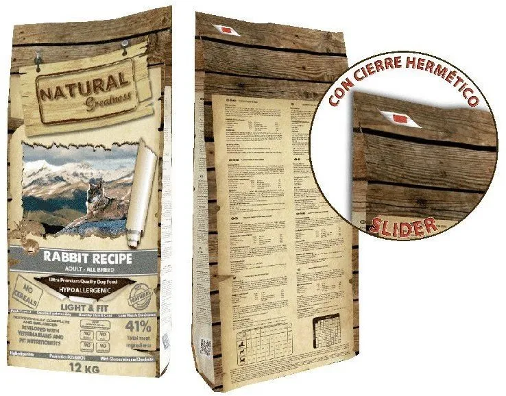 Natural Greatness Rabbit Recipe All Br.Light,Fit/králík