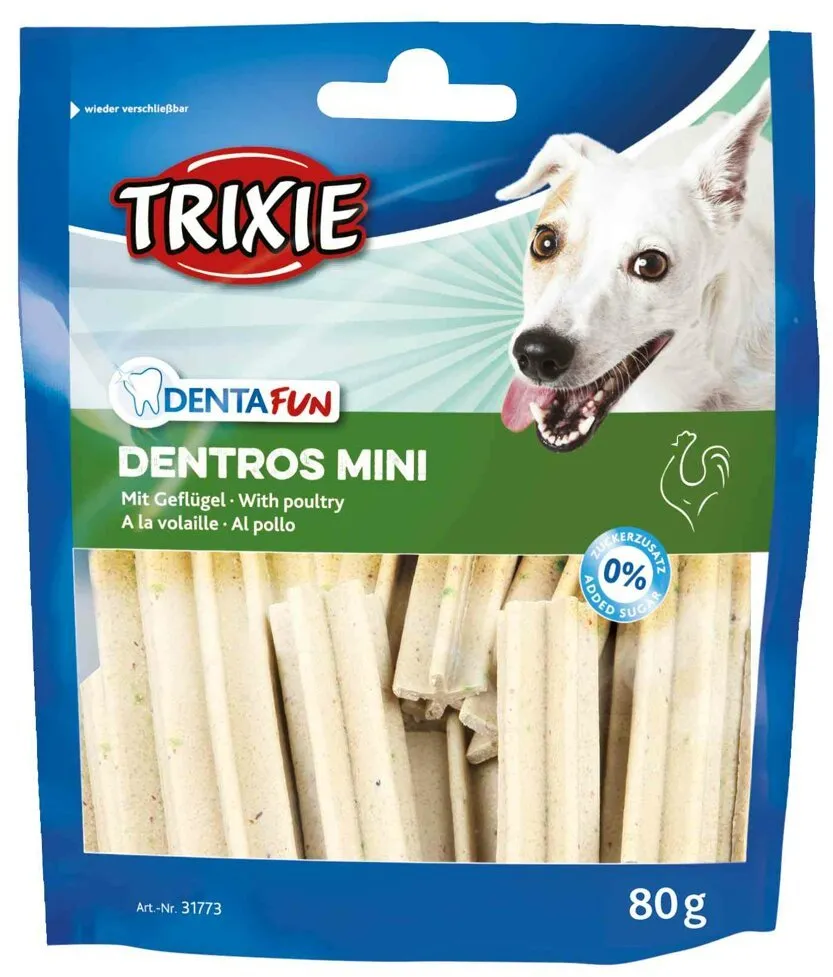 Denta Fun DENTROS MINI Light - tyčinky na čištění zubů 80 g