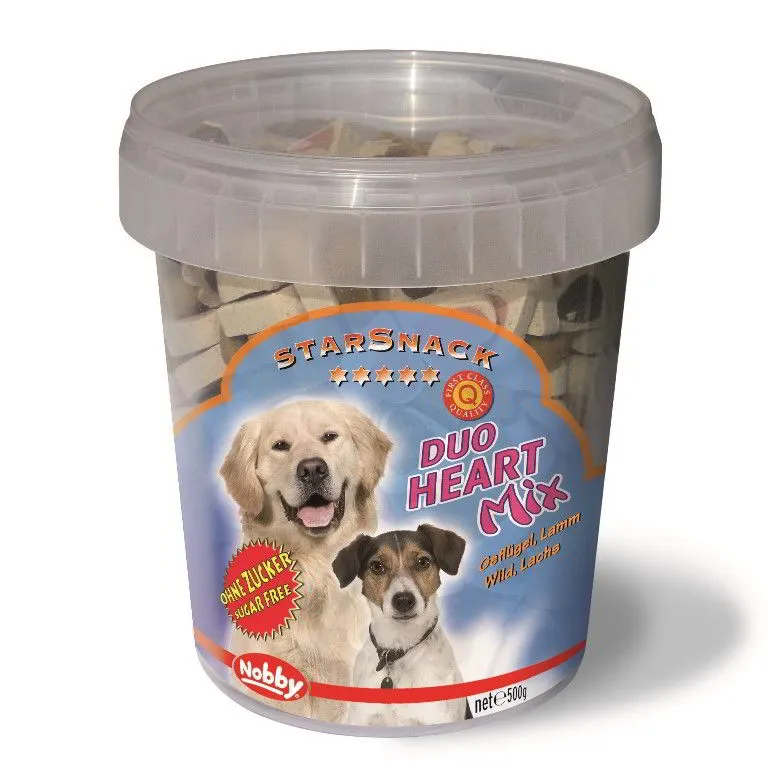 Nobby StarSnack Duo Heart Mix pamlsky pro psa