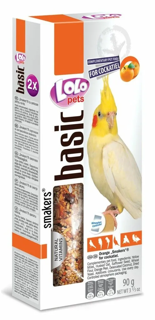 LOLO SMAKERS 2 klasy pomerančové pro korely 90 g