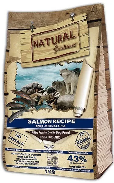 Natural Greatness Salmon Recipe Medium,Large /losos