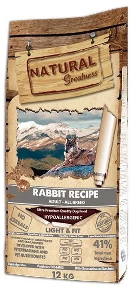 Natural Greatness Rabbit Recipe All Br.Light,Fit/králík