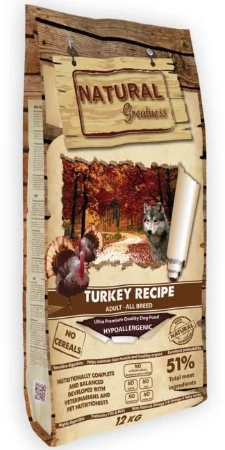 Natural Greatness Turkey Recipe All B/krůta,kachna,kuře