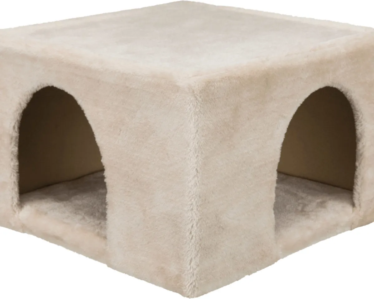Plyšová jeskyně pro králíky 36 x 25 x 36 cm