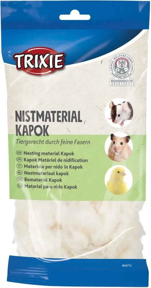 Kapok, materiál k vybudování hnízda - krémová