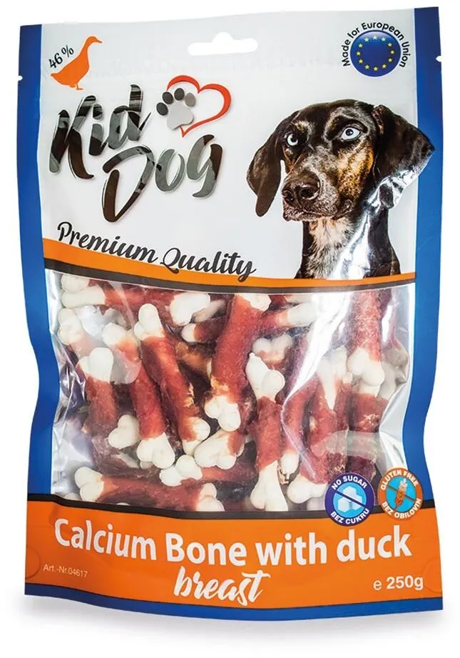 KIDDOG kachní prsa na kalciové kostičce
