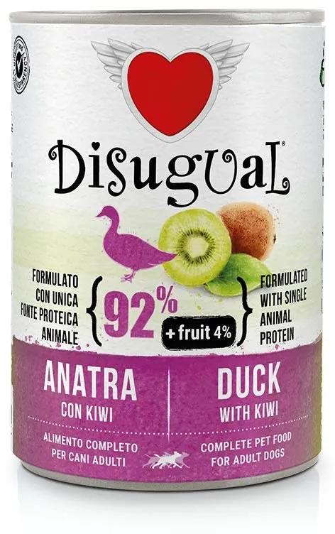 Disugual Fruit Dog Single Protein Kachna s kiwi konzerva