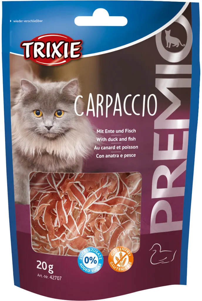 Premio CARPACCIO s kachnou a rybou