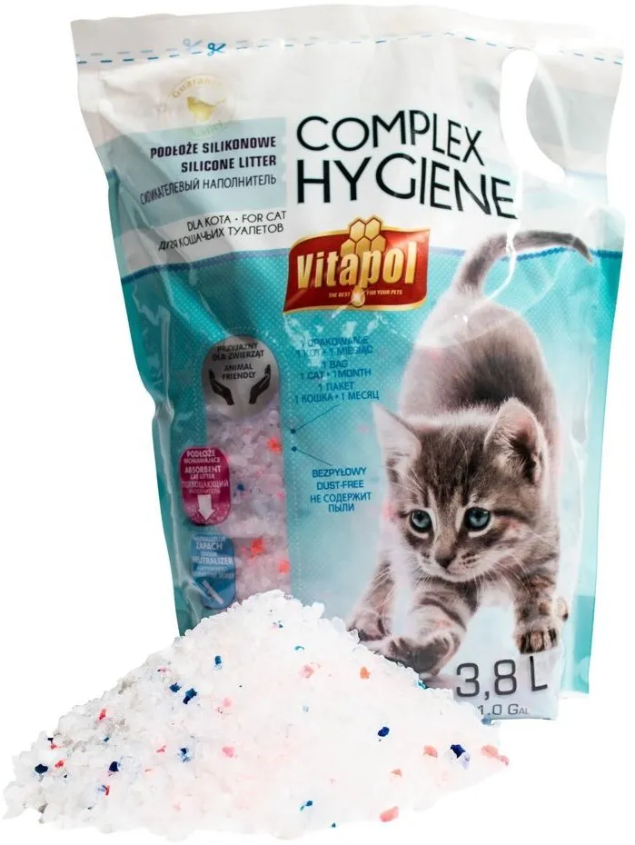 VITAPOL silicagel COMPLEX HYGIENE pro kočky