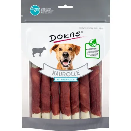 Dokas - Tyčinky z hovězí kůže obalené hovězím masem 190 g