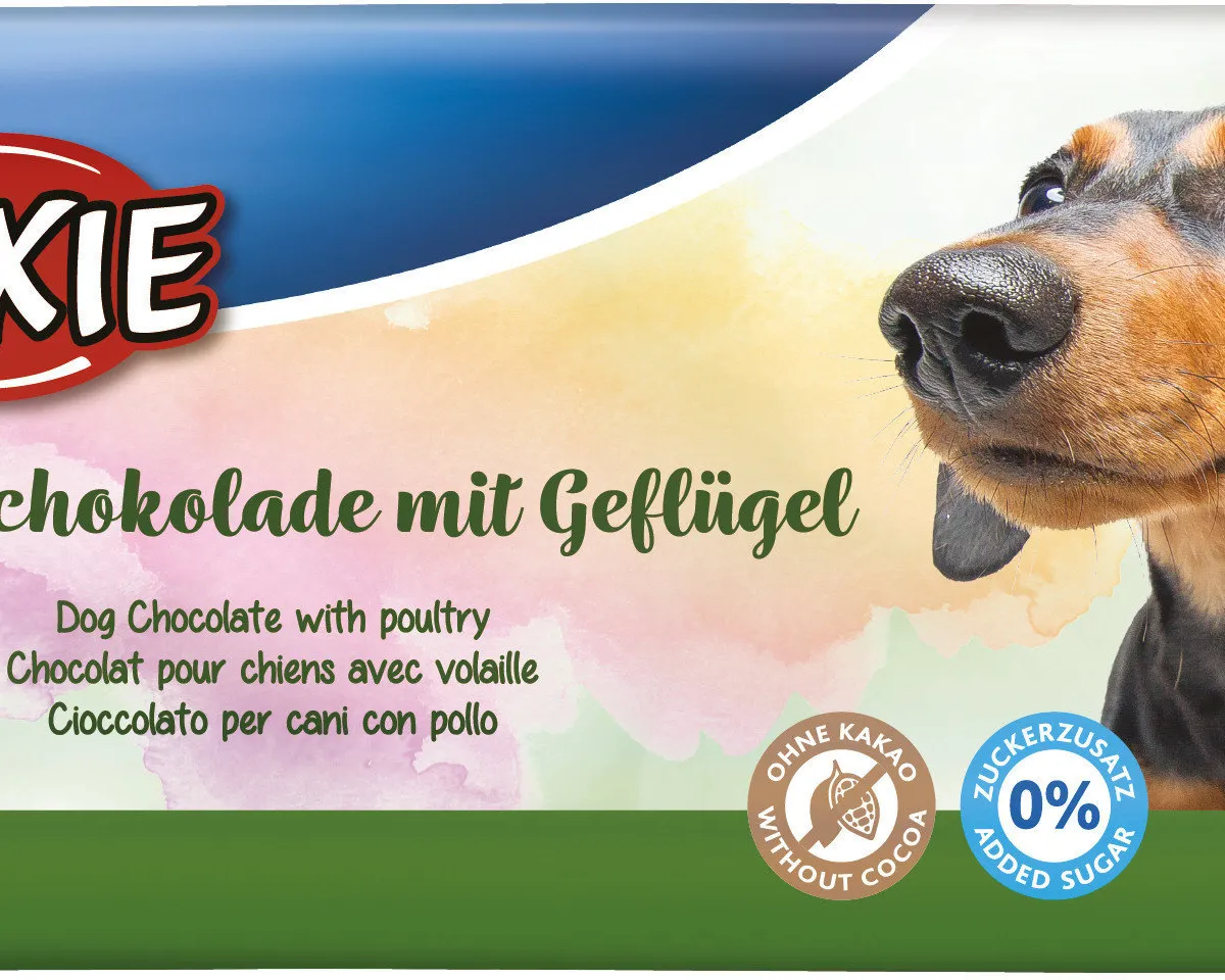 Čokoláda pro psy , 100g - DOPRODEJ