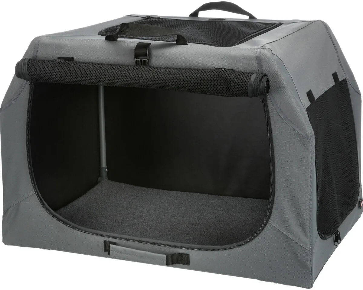 Skládací cestovní box EASY, XS-S: 50 x 33 x 36cm, šedý