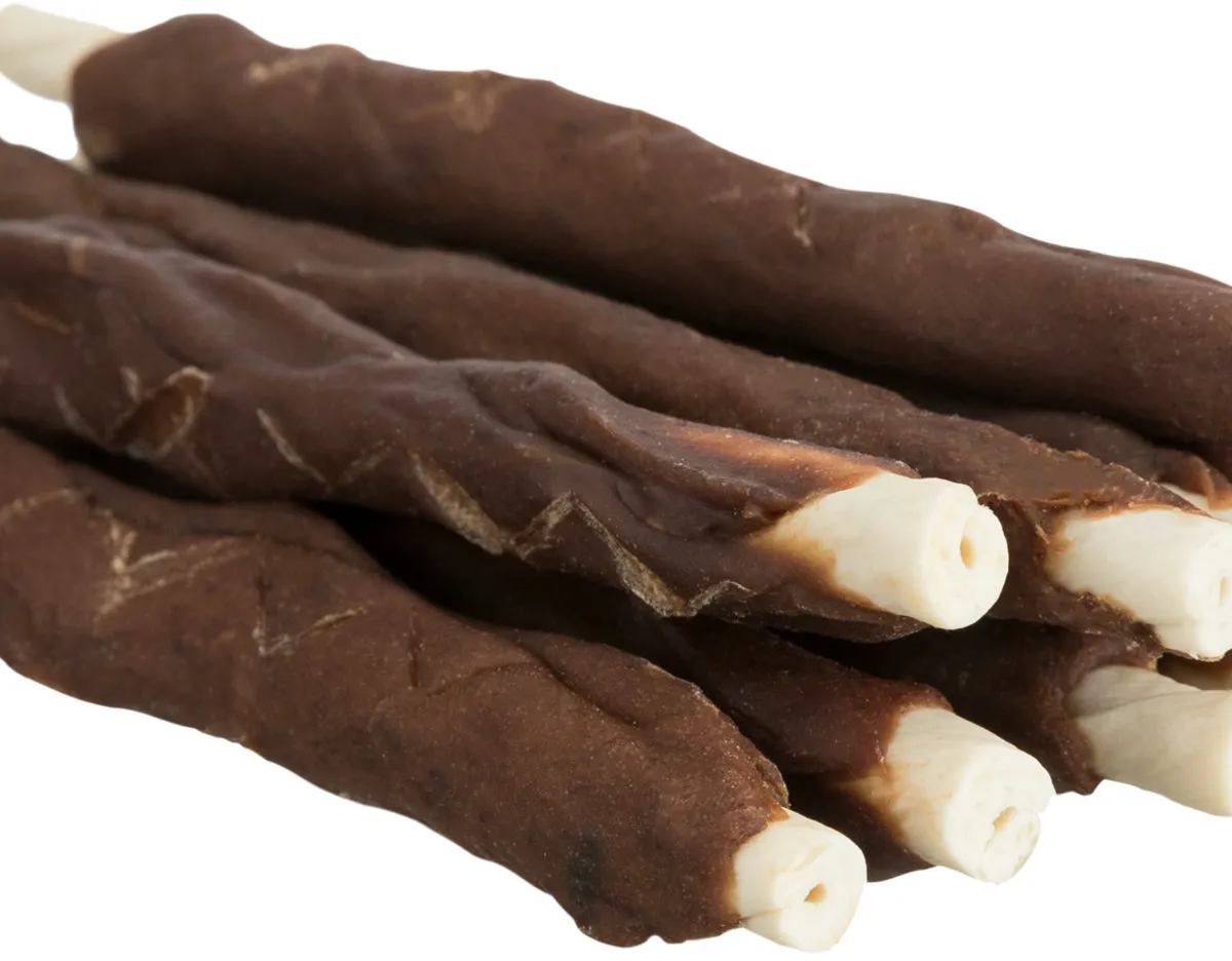 DentaFun žvýkací rolky s králíkem 6ks, 12 cm/70 g