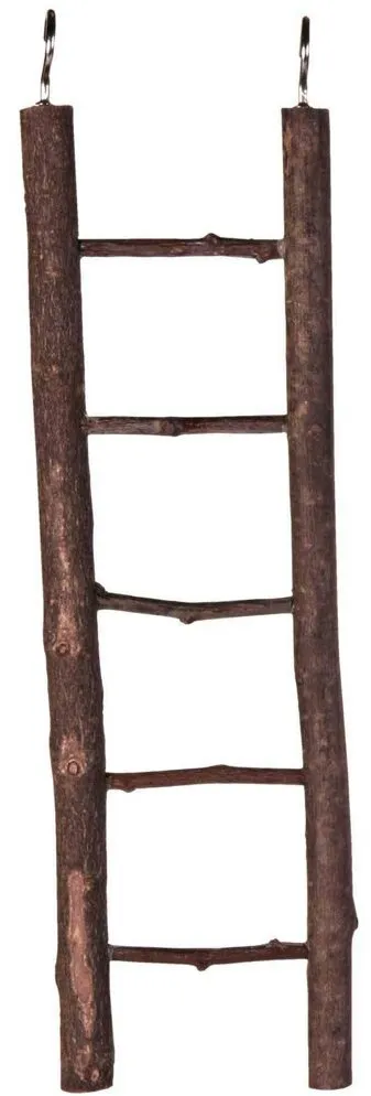 Natural Living dřevěný žebřík přírodní dřevo 5 příček
