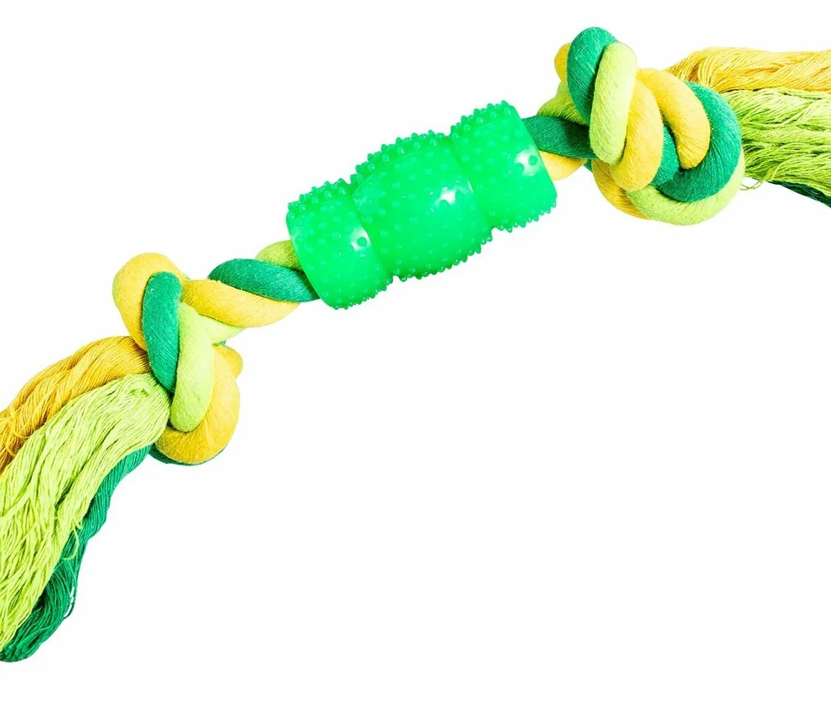 Uzel s chráničem HipHop bavlněný 2 knoty 30 cm / 130 g limetková, zelená