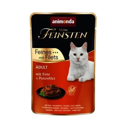 Vom Feinsten Adult FEINES m.Fillets - kapsička pro kočky