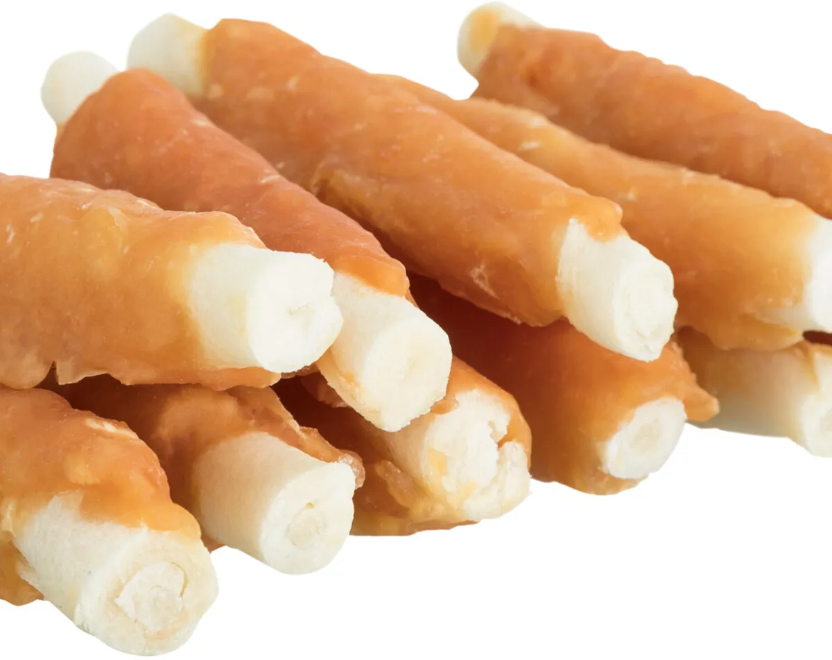 DENTAfun MINI žvýkací tyčinky s kuřecím masem 6 cm 120 g