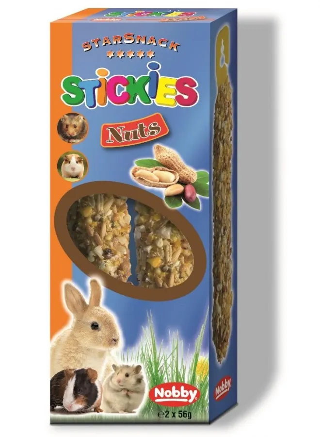 Nobby StarSnack závěsná tyčinka pro hlodavce 2x56g