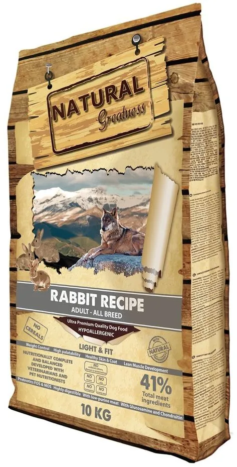 Natural Greatness Rabbit Recipe All Br.Light,Fit/králík