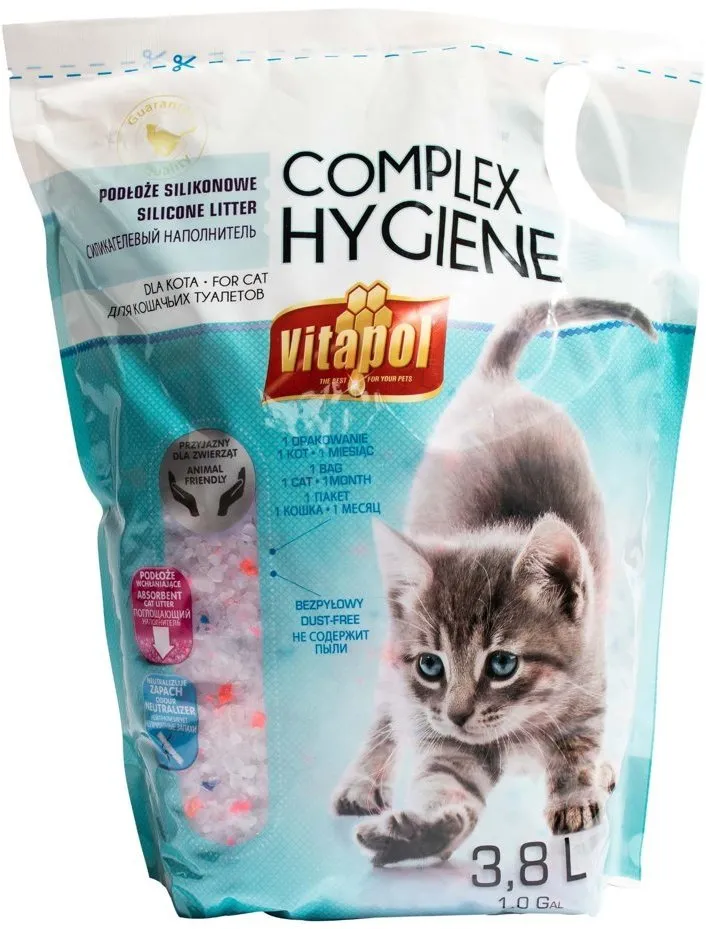 VITAPOL silicagel COMPLEX HYGIENE pro kočky