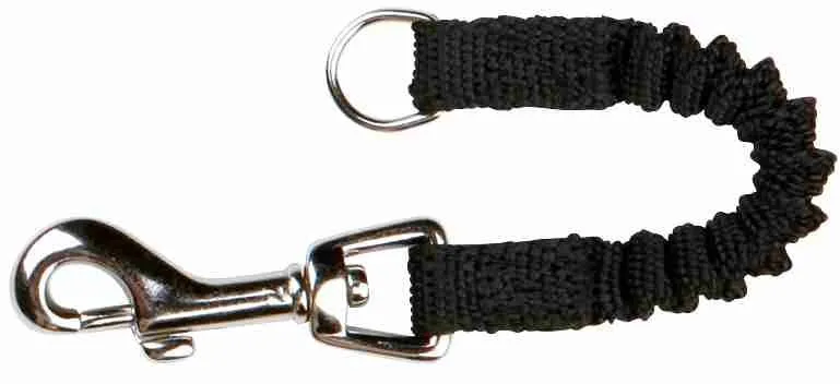 Tlumič tahu, nylonové vodítko s gumou 16 cm/ černé