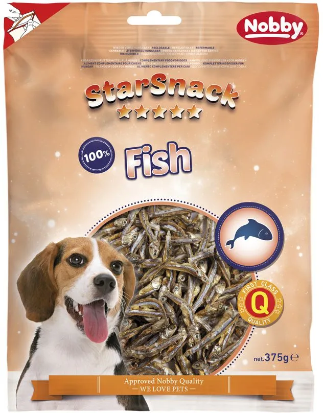 Nobby StarSnack Dog sušené rybičky ančovičky