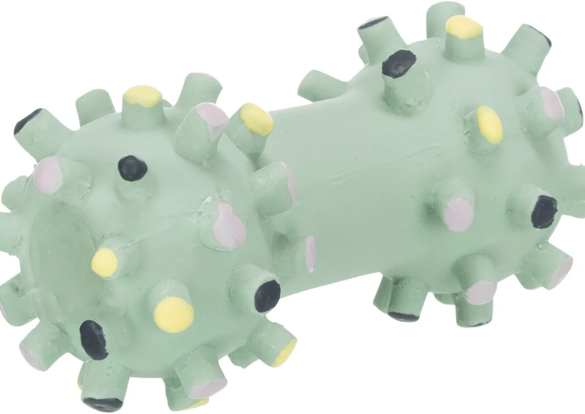 MINI latexová činka se špuntíky 10 cm