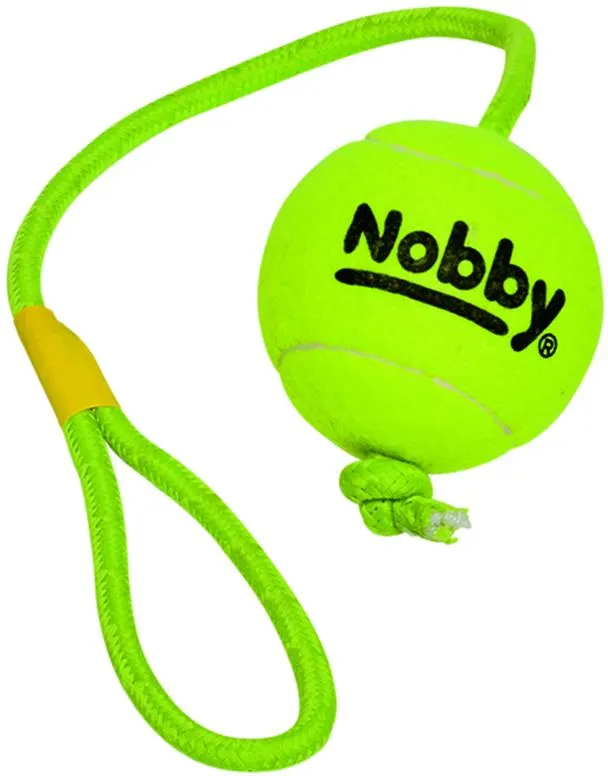 Nobby hračka tenisový míček s lanem