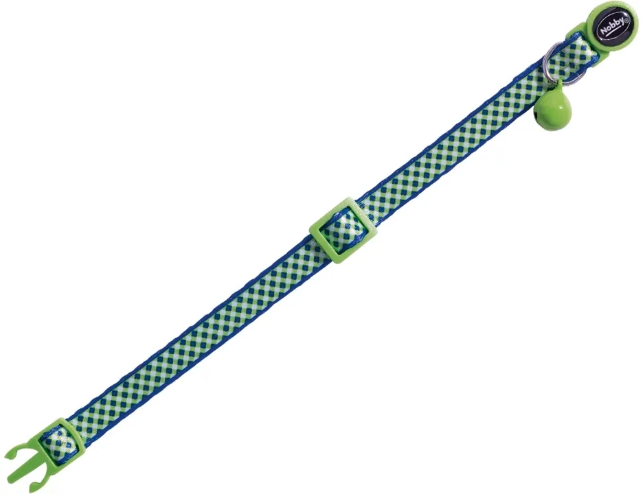 Nobby Design Green obojek s rolničkou pro kočky