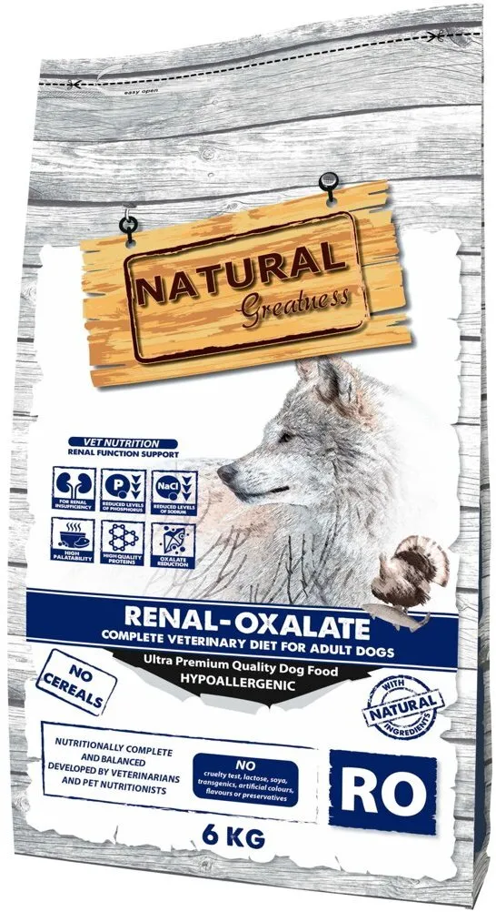 Natural Greatness RENAL - OXALATE veterinární dieta pro psy