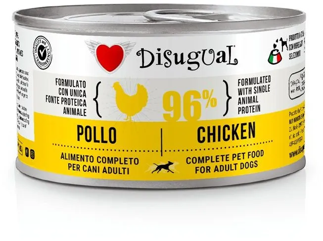 Disugual Dog Single Protein Kuře konzerva